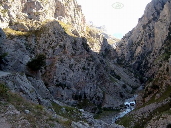 Vista panoramica de la Ruta del Cares