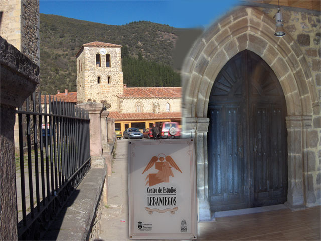Iglesia vieja, ahora centro de estudios lebaniego