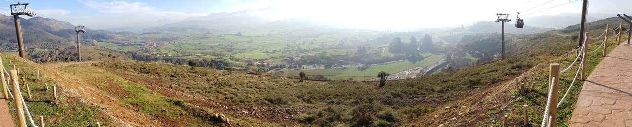 Panorámica del Pueblo de Cabarceno