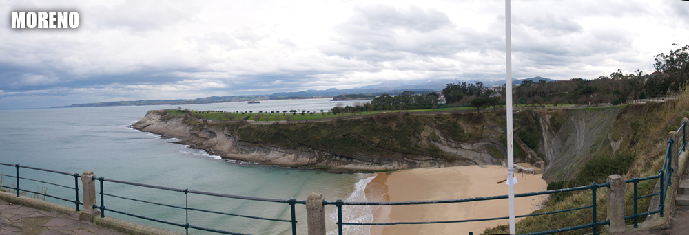 Panoramica playa de mataleñas