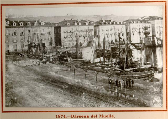1874 - Dársena del Muelle