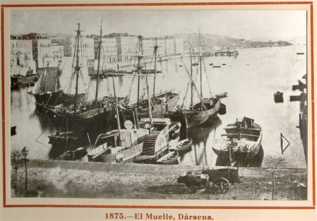 1875 - El muelle - Dársena