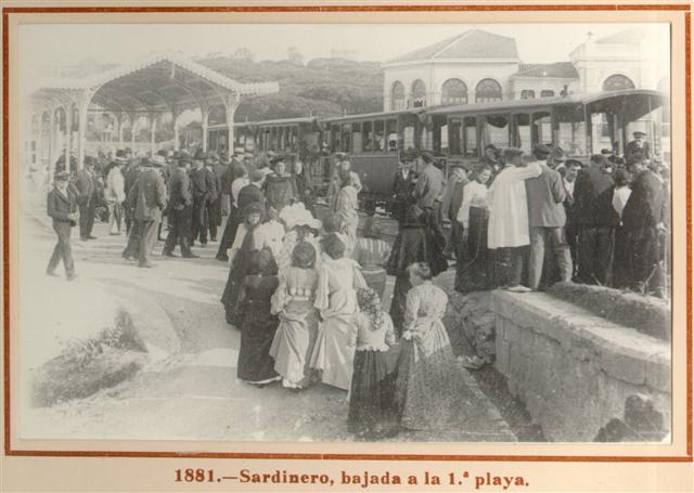 1881 - Sardinero - Bajada 1a Playa