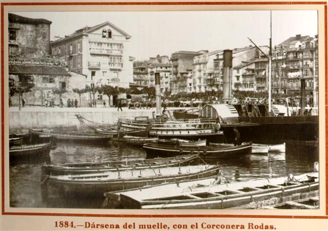 1884 - Dársena del muelle