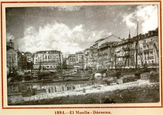 1884 - El Muelle - Dársena