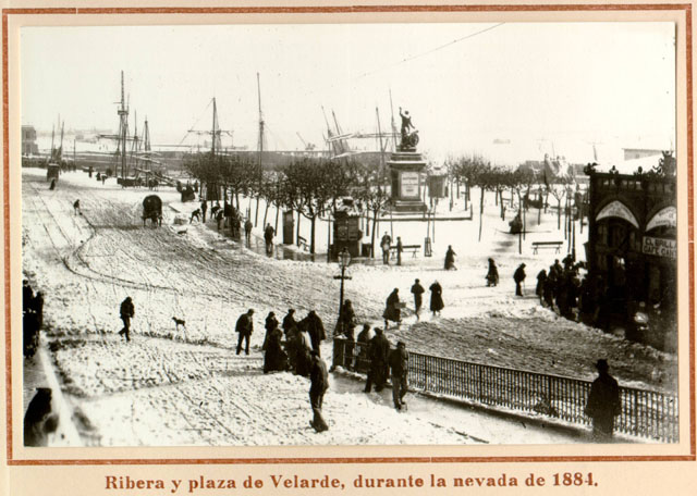 1884 - Ribera y Plaza de Velarde