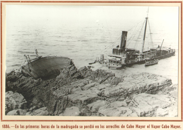 1886 - Naufragio Vapor Cabo Mayor