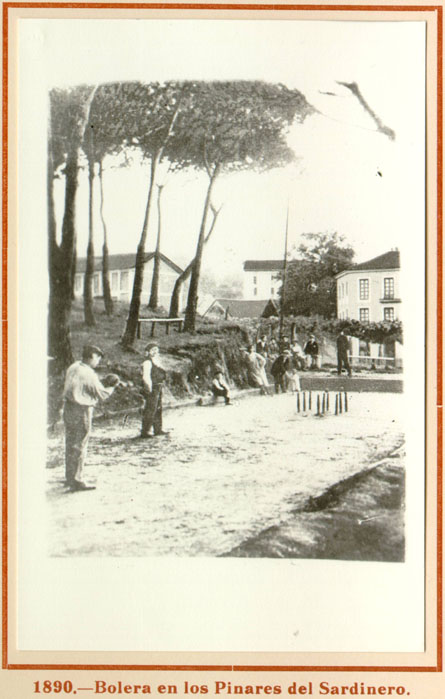 1890 - Bolera - Los Pinares del Sardinero
