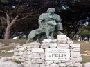 Estatua en Santander de Félix Samuel Rodríguez de la Fuente
