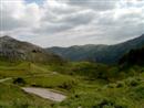 Camino a Miera, vistas de los picos de Vega de Pas